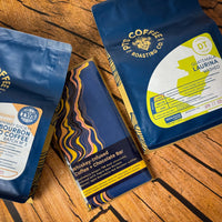 10oz Bag Laurina Washed and 10oz Bag of Barrel-Aged with Chocolate Bar