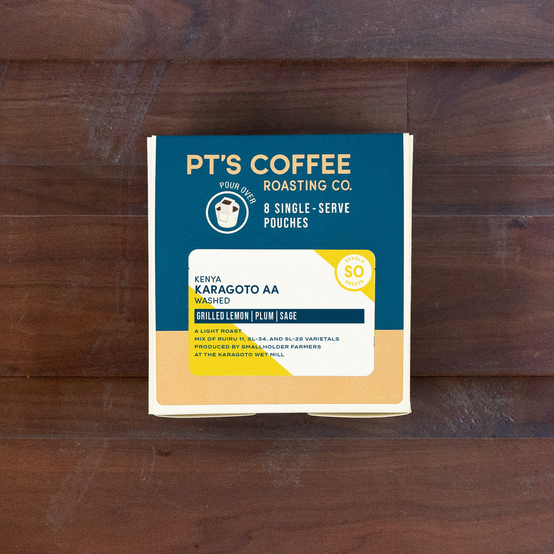 Kenya Karagoto AA Washed Pour Over Pouch