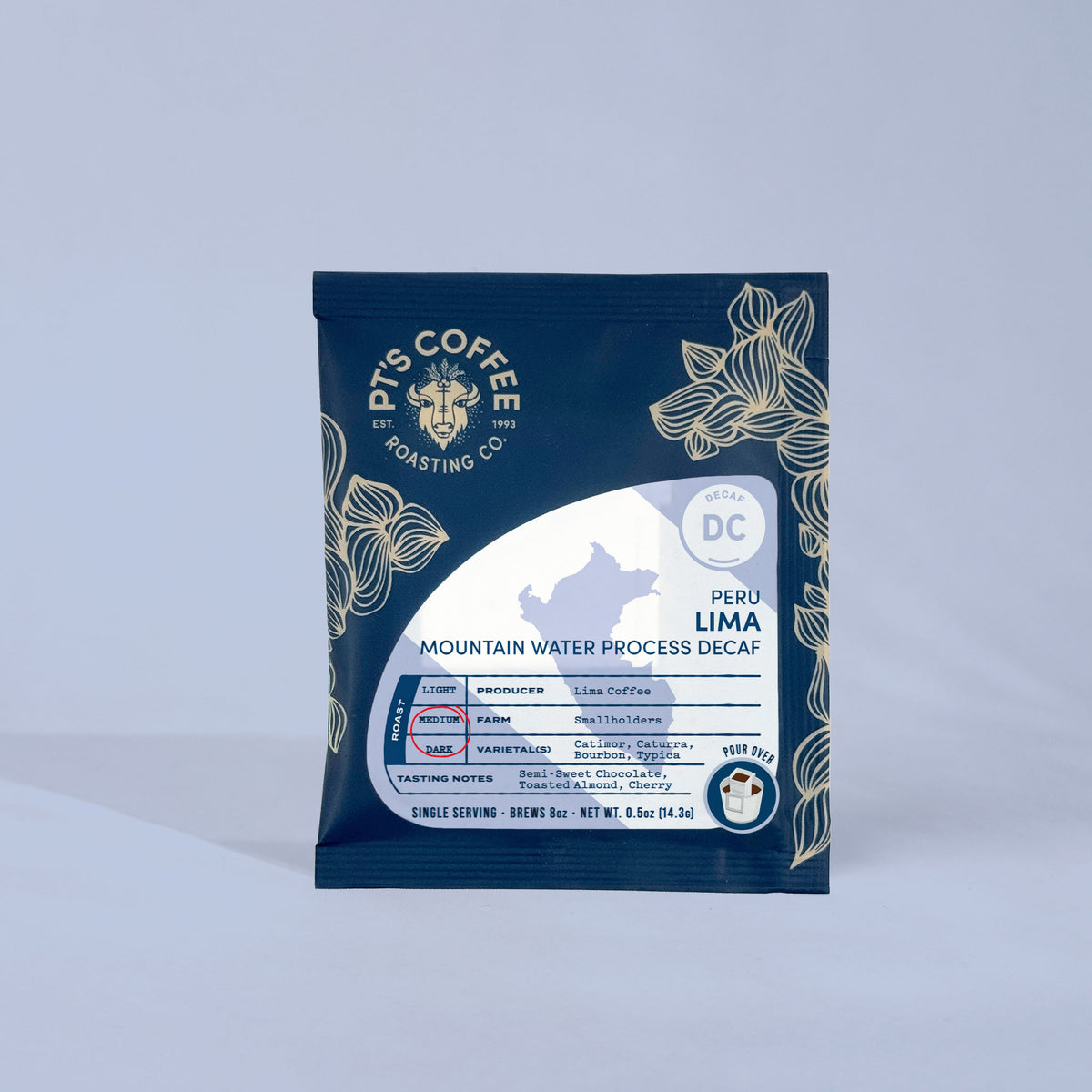 Photo of Peru Lima MWP Decaf Pour Over Pouch