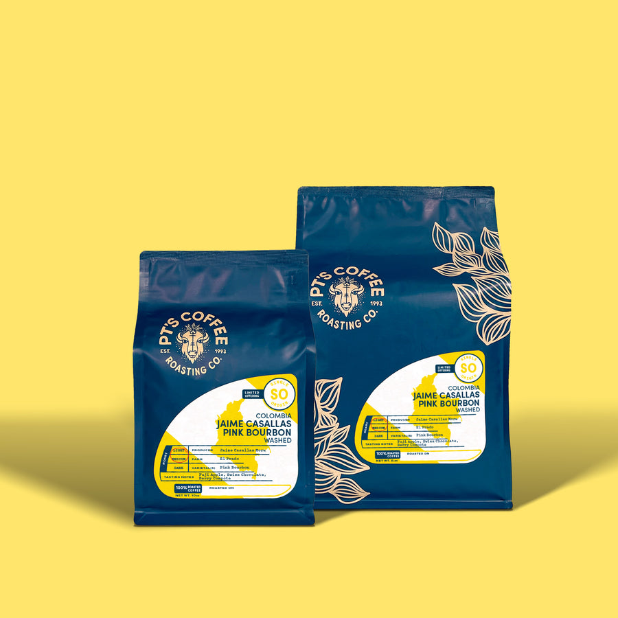 Colombia | Jaime Casallas Pink Bourbon Washed – PT's Coffee