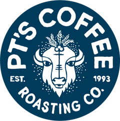 PT's Coffee Roasting Co. bison logo